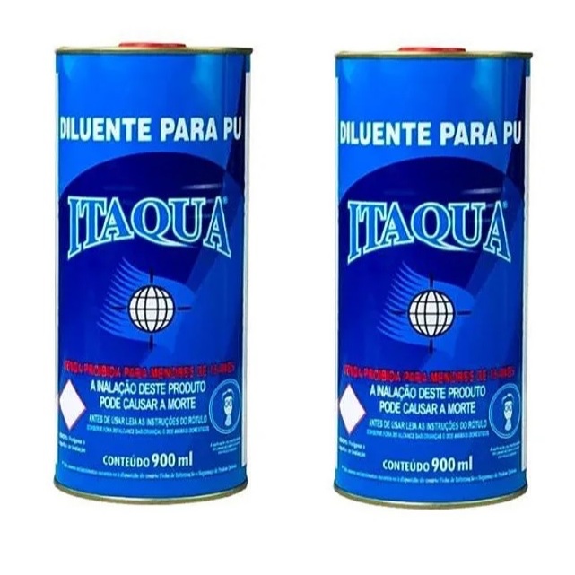 Diluente Pu e Poliester 900ml Itaqua 2 unidades