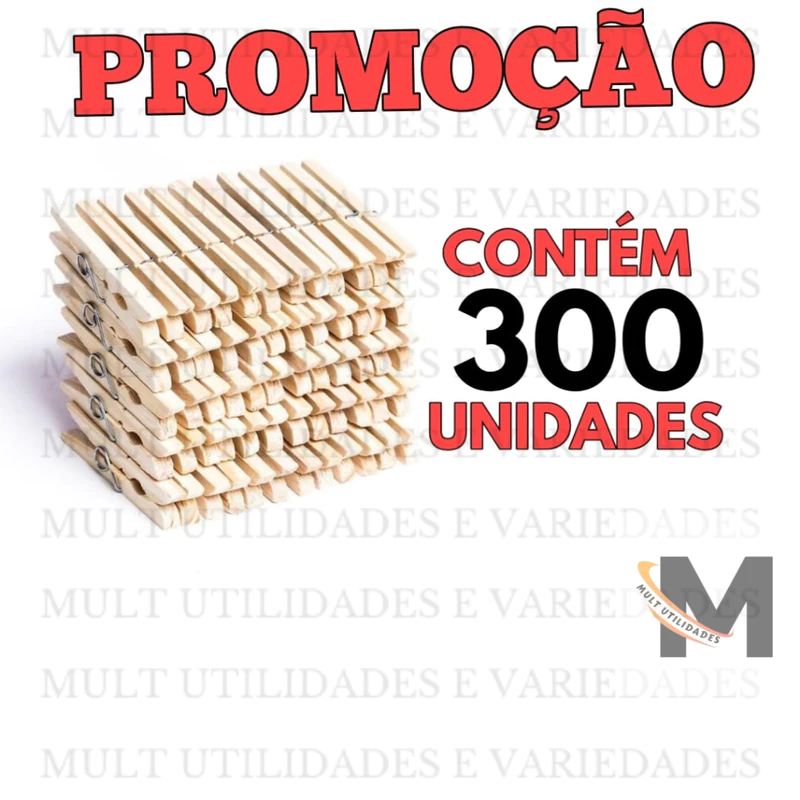 "Kit de Pregadores de Roupas - R$ 15,90 🧺"