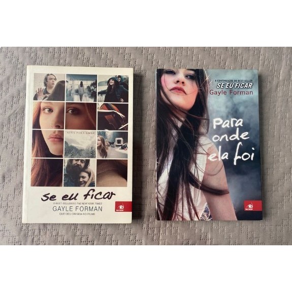 Livro Duologia Se Eu Ficar e Para Onde Ela Foi - Gayle Forman