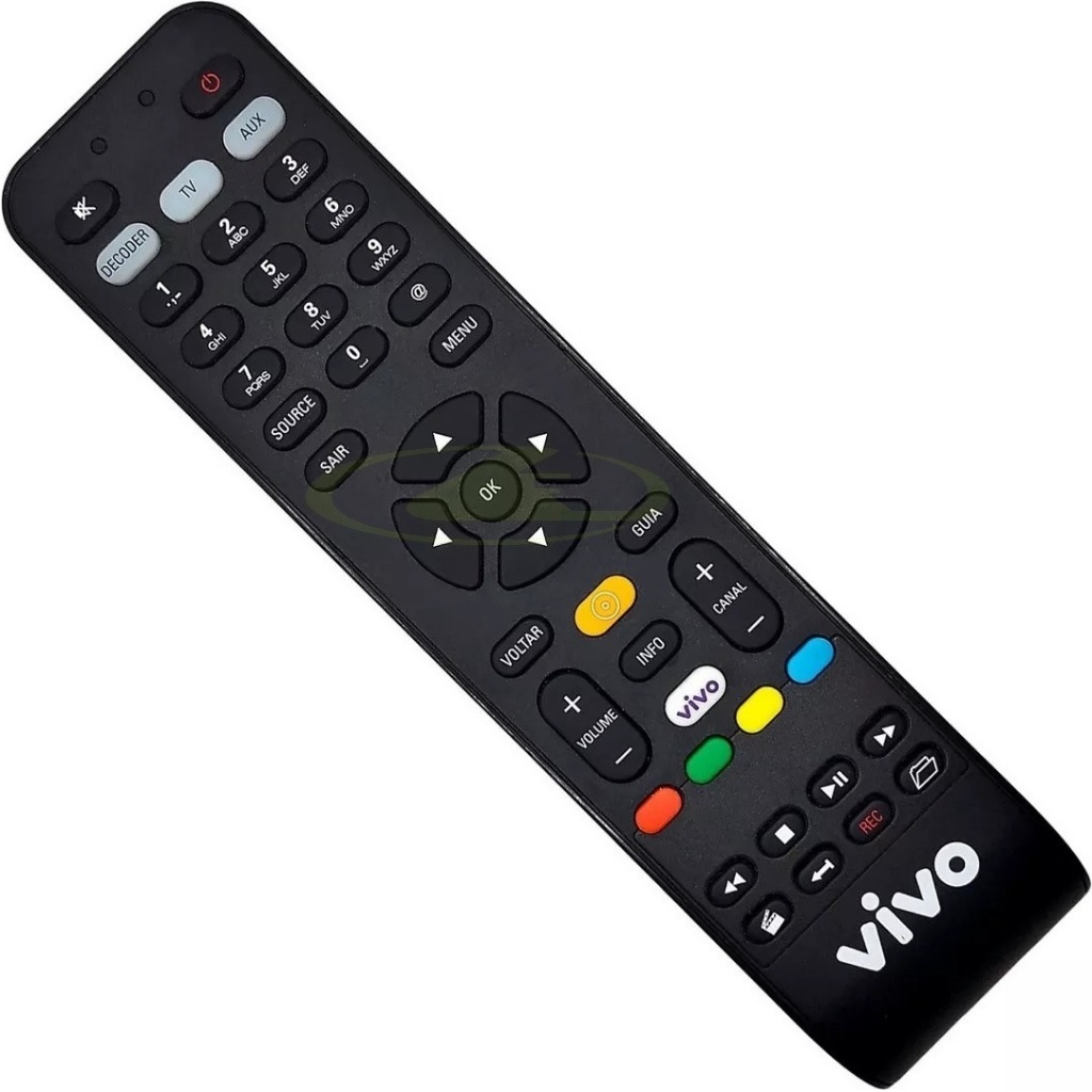 CONTROLE REMOTO ORIGINAL TV VIVO FIBRA HD GVT FIBRA HD DSTIH78 DSTIW74 RC1994506