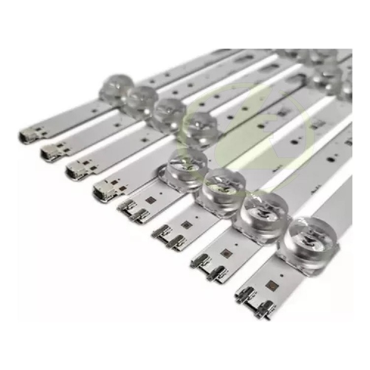 KIT COM 8 BARRAS DE LED ORIGINAL PARA TV SAMSUNG 55TU8000 UN55TU8000 UN55TU8000G UN55TU8000GXZD