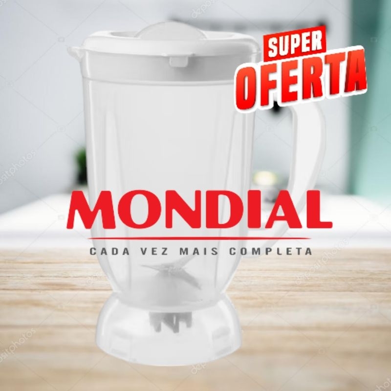 Copo Liquidificador Mondial Line Fast Power L23 L32 Compatível Alta Qualidade Envio Rápido