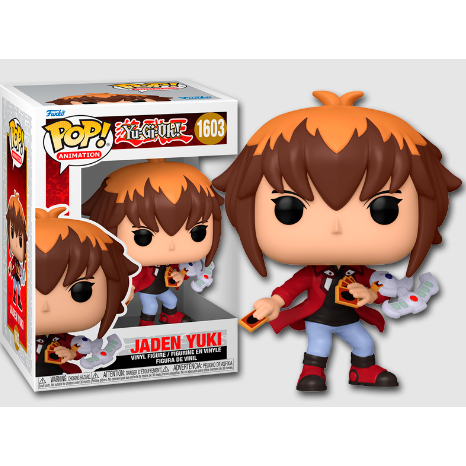 FUNKO POP YU-GI-OH JADEN YUKI 1603 NOVO ORIGINAL em Oferta na Shopee