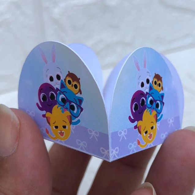 Forminha para Brigadeiro e Docinhos BOLOFOFOS MENINA Lembrancinhas Mimos Festas Aniversário Infantil