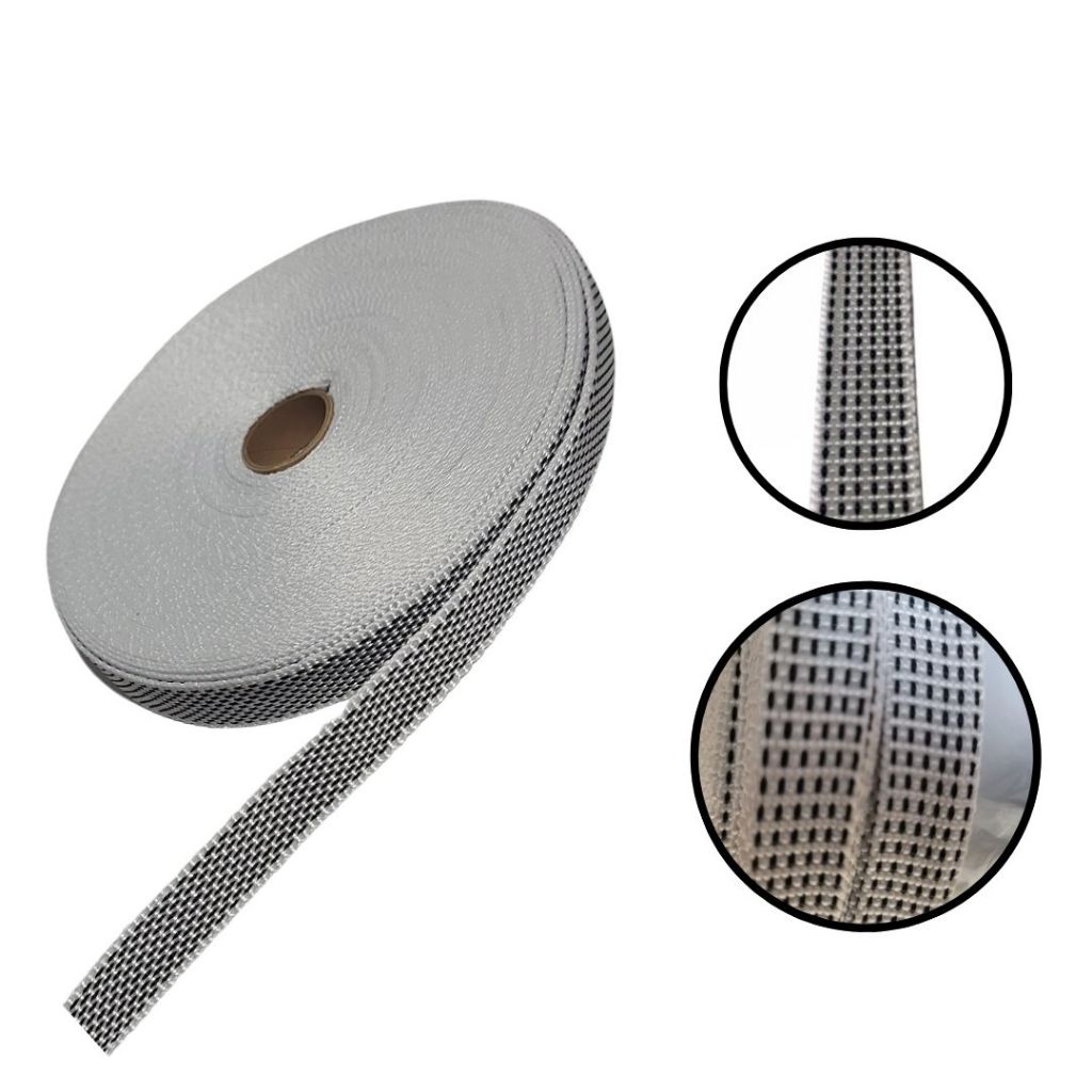 FITA CORDÃO CORREIA PARA RECOLHEDOR PERSIANAS JANELA ( REF. 011 X 15 ) - METRAGEM 5 METROS MARCA: UDINESE