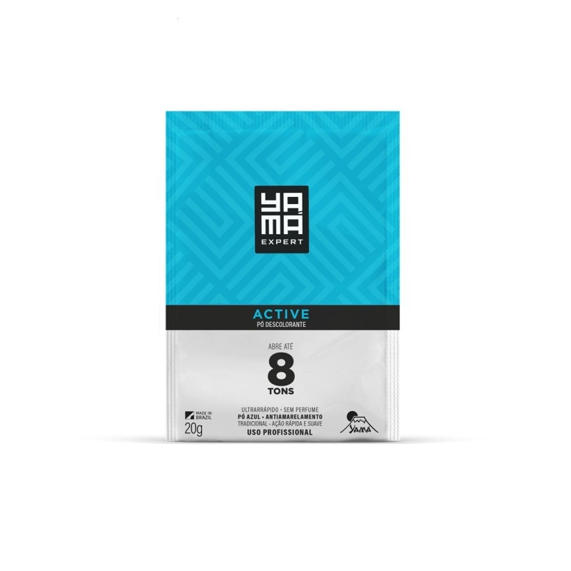 Pó descolorante Yamá Active Tradicional Uso Profissional 20g