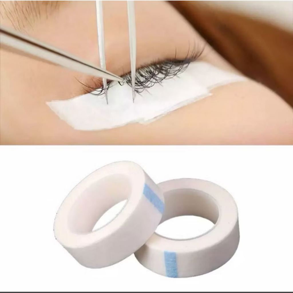 Kit 20 Fitas Micropore Antialérgica Alongamento e Extensão Cílios 10m — imagem 2 de 2