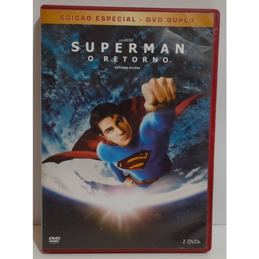 DVD Duplo Superman O Retorno - Edição Especial Warner Bros 2006 (Impecável Colecionador)