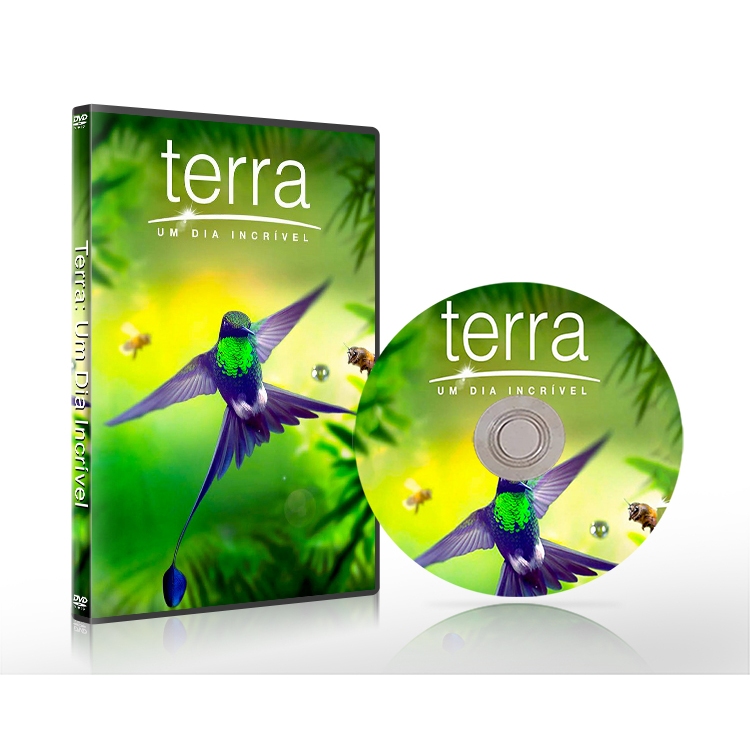 DVD Terra - Um Dia Incrível Dublado e Legendado (2017) - Excelente Qualidade