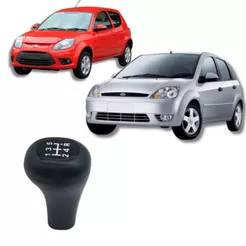 Bola de Câmbio Manopla FORD KA 96/13 FIESTA 96/13 COURIER 96/13 – RESINA PRETA