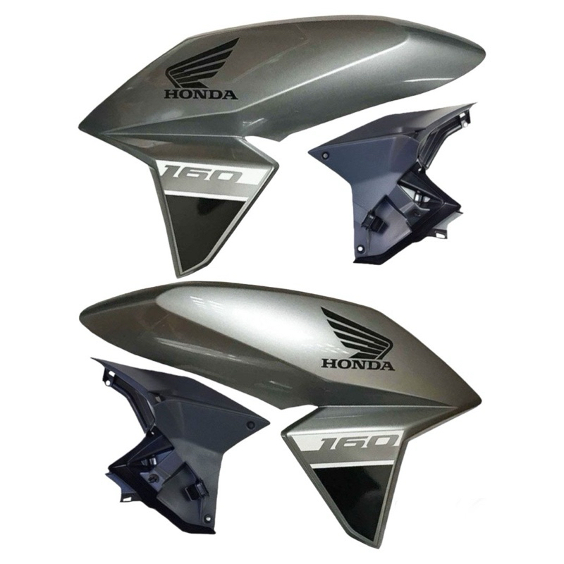 ABA TANQUE COMPLEMENTO CG TITAN 160 PRATA 2019 em Oferta na Shopee