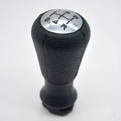 Bola de Câmbio Manopla PEUGEOT 206 e 207 00/15 - 5 Marchas - Lente CROMADA