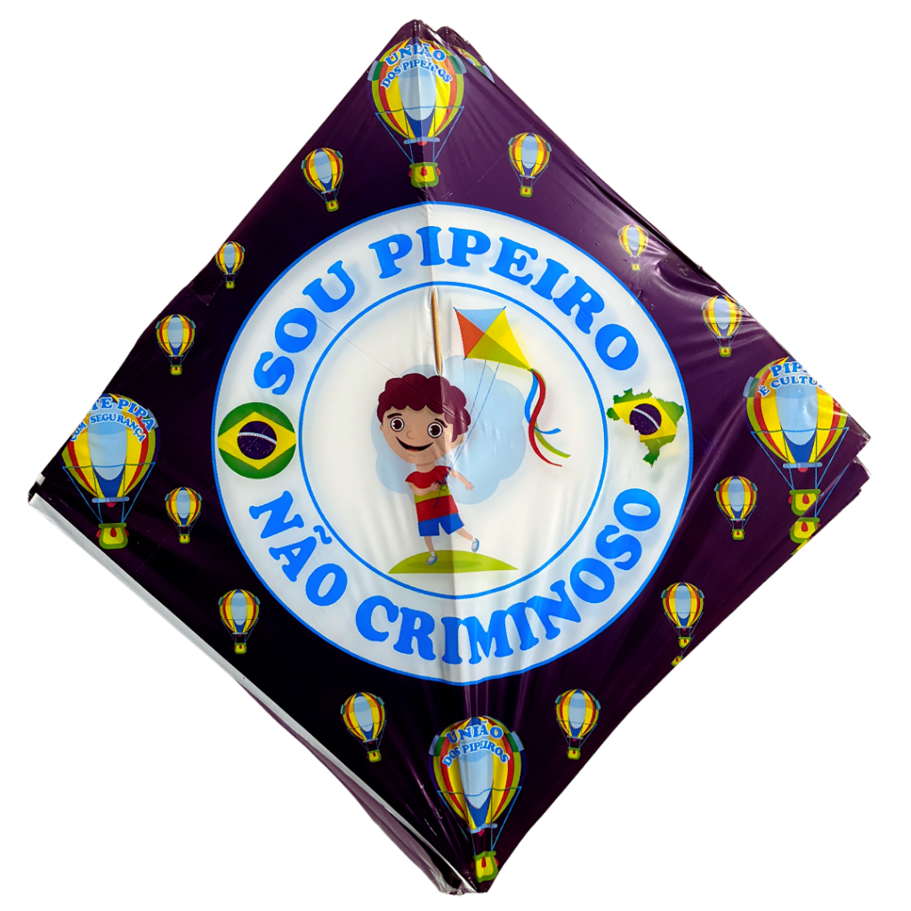 Raia pipa peixinho flechinha pacote com 10 unidades tamanho 40x40 Grande