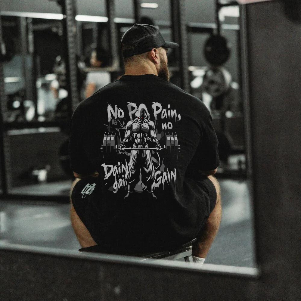 Camiseta Oversized Treino Academia Boo Maromba Premium Confortavel Esportiva Streetwear