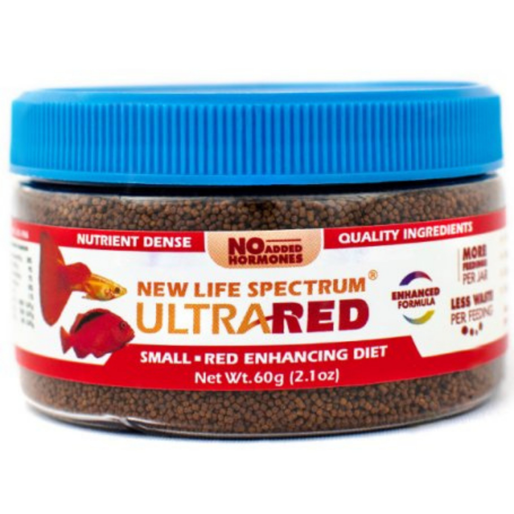 Ração New Life Spectrum Red Ultra 60g Small Pellets Com Astaxantina