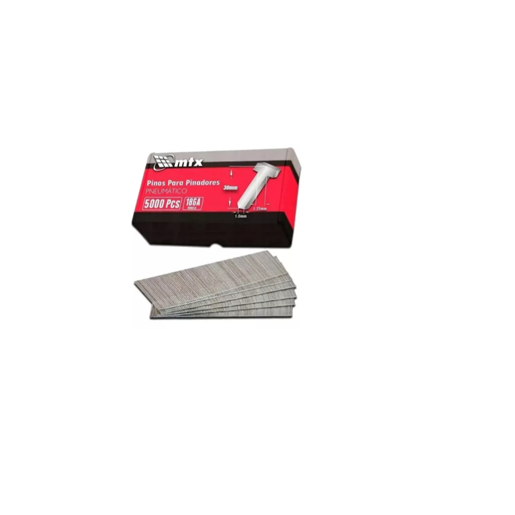 Pinos Para Pinadores Pneumpaticos 30 X 1,25 X 1 Mm Embalalagem Com 5000 Unidades Mtx