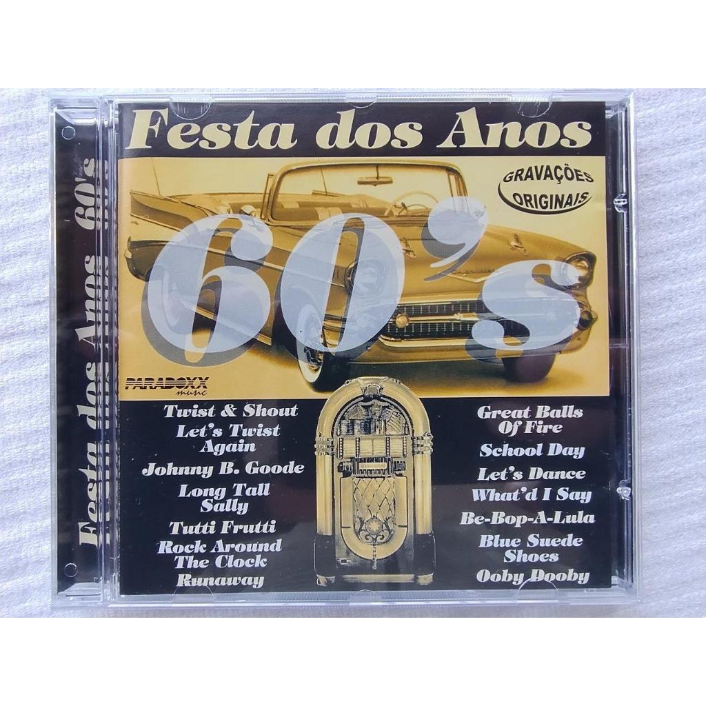 CD: Festa Dos Anos 60's - Chubby Checker; Bill Haley And His Comets; Jerry Lee Lewis; Tony Sheridan
