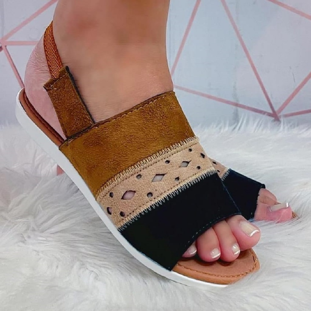 Sandália Feminina Rasteirinha Plana 2 e 3 Cores  Rasteira Super Confortável na Moda pra Você. em Oferta na Shopee