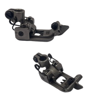 Calcador Completo para Máquina Galoneira Colarete Industrial 3 Agulhas 6,4mm (1/4”) com Guia Móvel Regulável em Oferta na Shopee