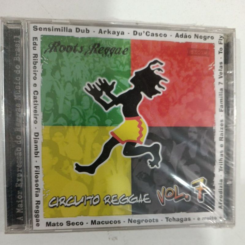 CD CIRCUITO REGGAE VOL 7/MATO SECO, ADÃO NEGRO,EDU RIBEIRO, EXPRESSÃO REGUEIRA,ETC...
