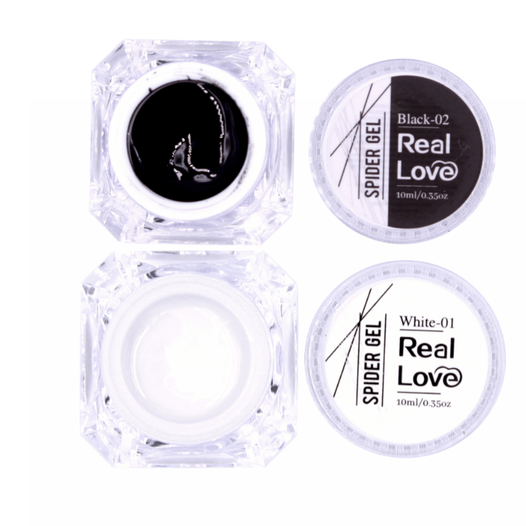 KIT 2 Spider Gel Teia De Aranha P/ Decoração De Unhas 15ml