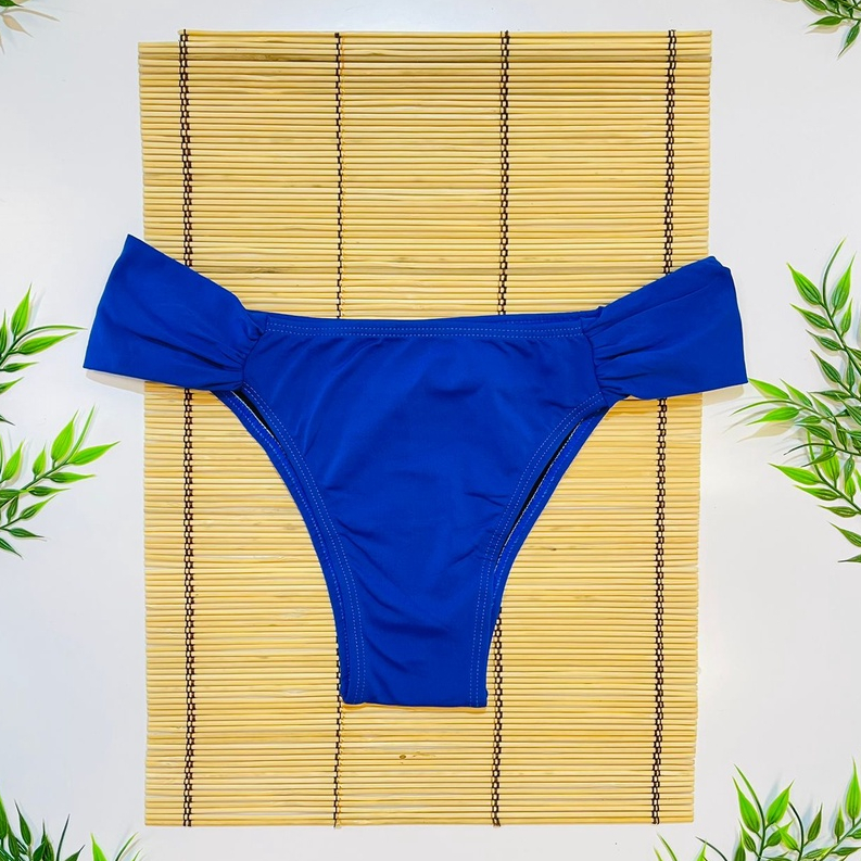 Linda calcinha biquini Bombom feminino avulsa borboleta lateral larga plus size proteção UV+50 em Oferta na Shopee