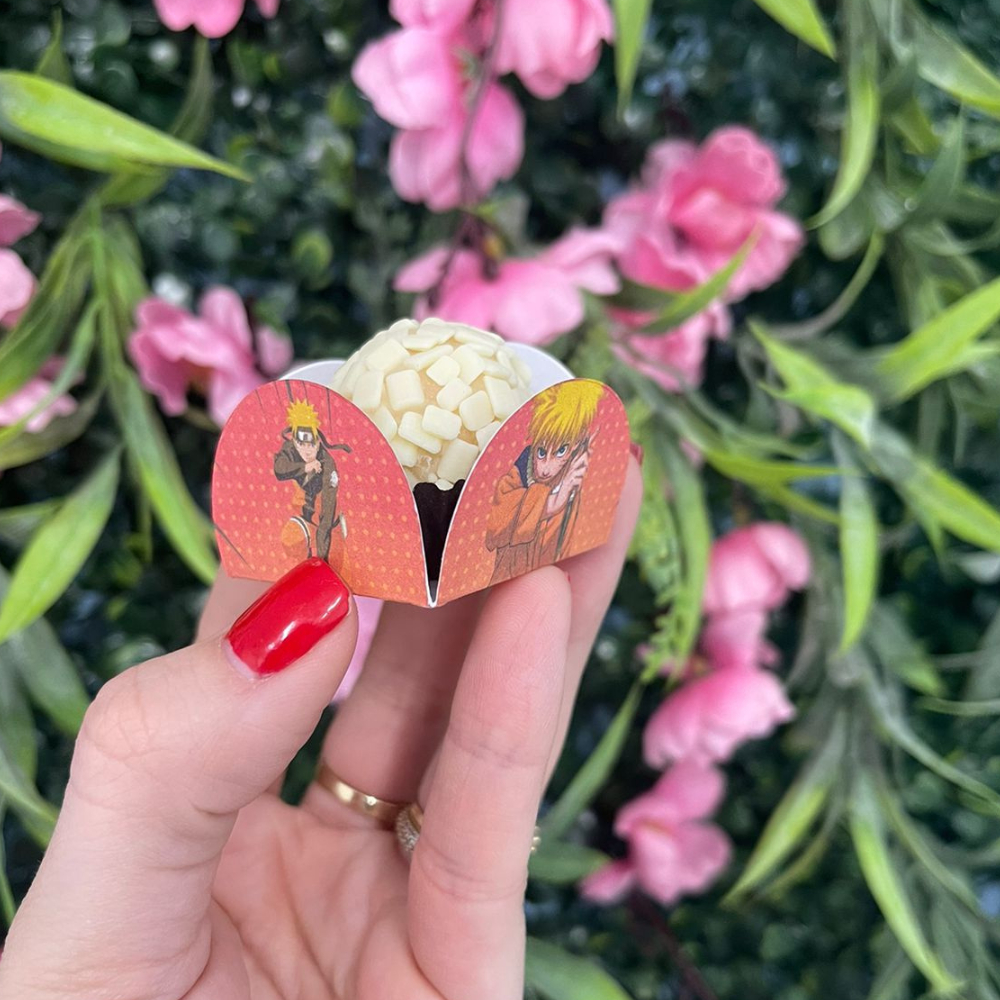 Forminha para Doces Naruto - Forminhas para Docinhos Personalizadas Naruto