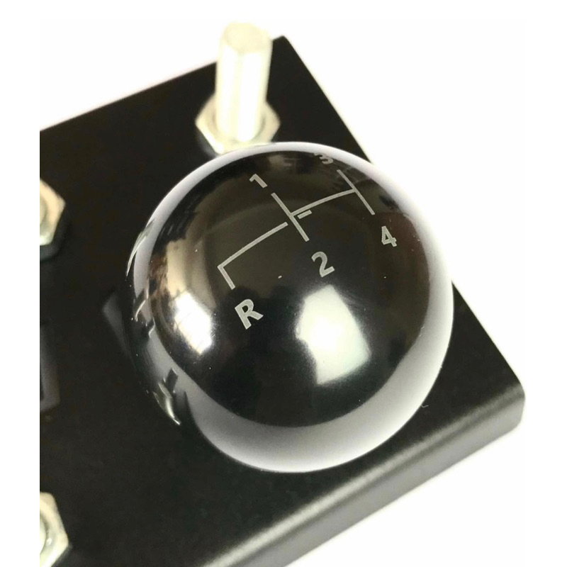 Manopla Bola Bolinha de Câmbio Sinuca 4 Marchas Fusca Brasília Kombi rosca grossa 12mm