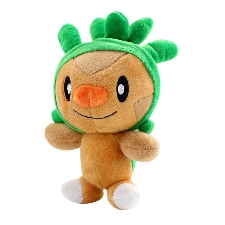 Pelúcia Chespin Pokémon Takara Tomy Original 20 cm