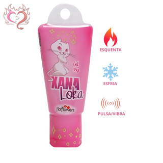Gel Lubrificante Íntimo Feminino Xana Loka Hotflowers em Oferta na Shopee