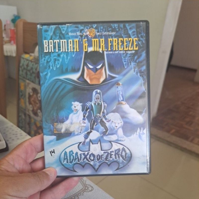 DVD ANIMAÇÃO BATMAN & MR FREEZE abaixo de zero