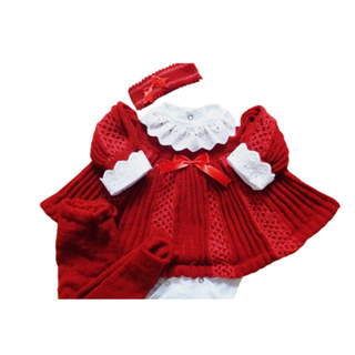 vestido saida de maternidade para bebê em Oferta na Shopee