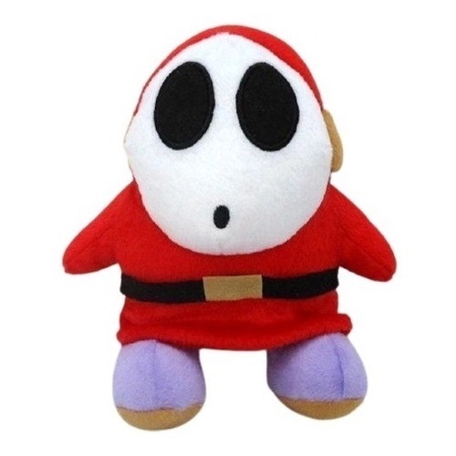 Pelucia Shy Guy Da Turma Super Mario Bros  25 Cm