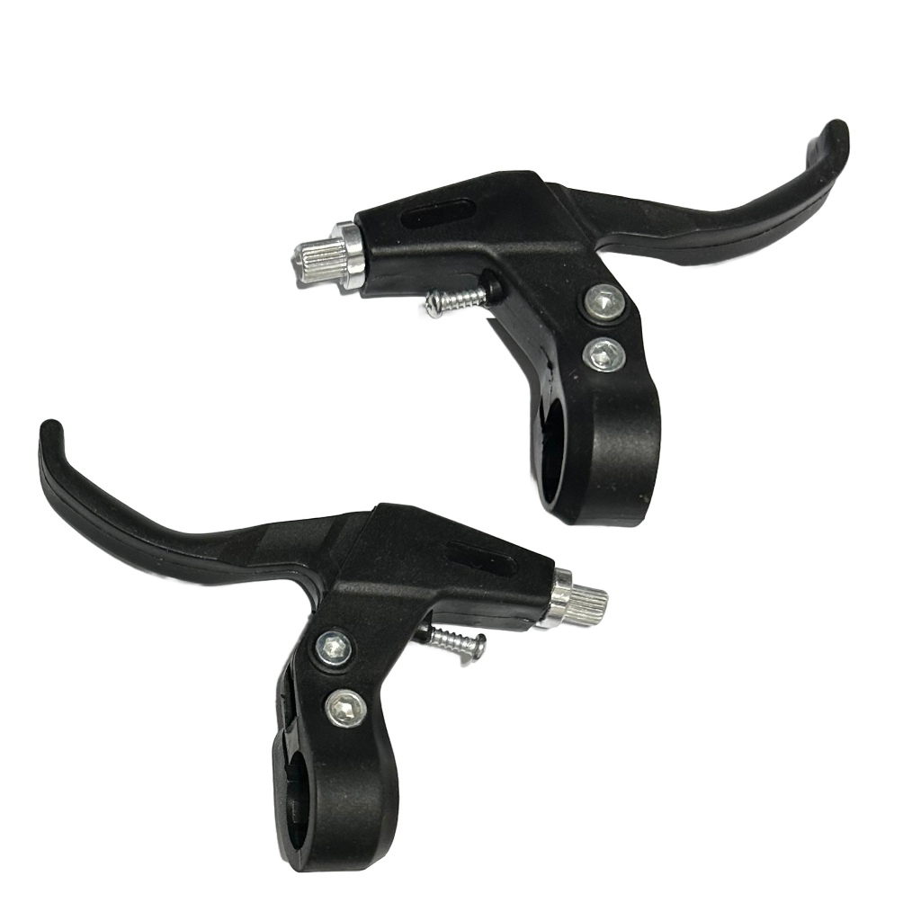 Par Manetes Bike NIPARTE De Freio Tipo V-Brake de Nylon Preto Com Regulagem Para Bicicleta