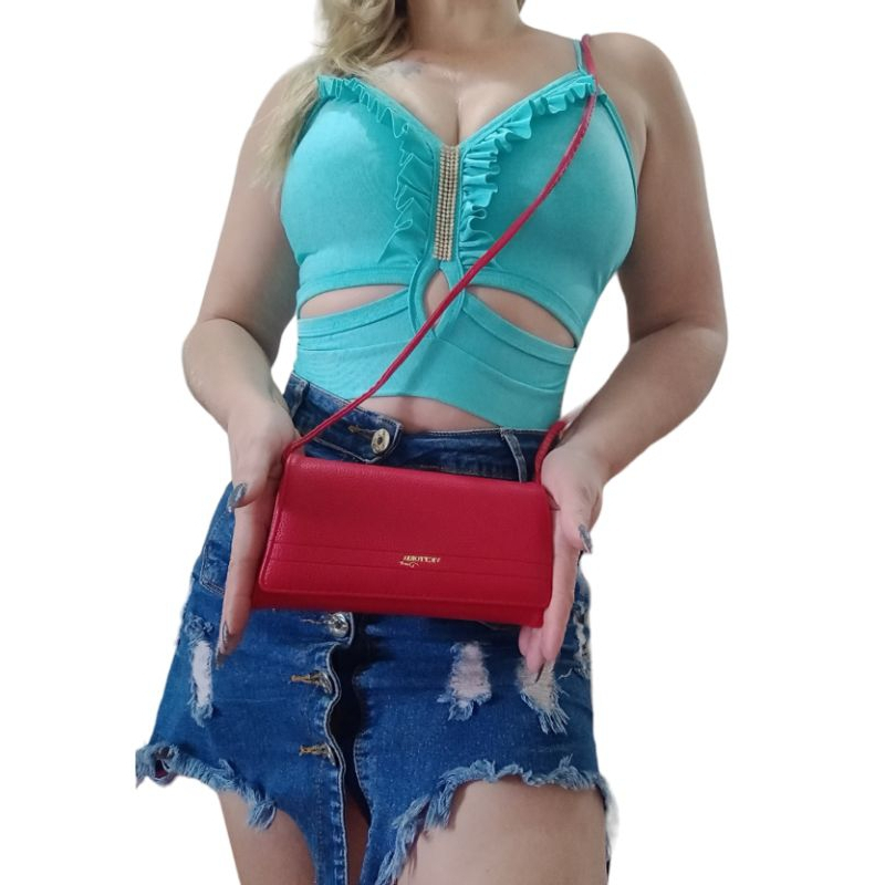 Bolsa Carteira Feminina com Alça