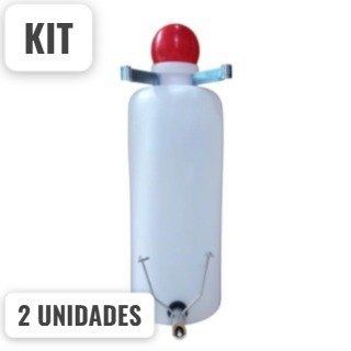 Kit 2 Bebedouros Automático Tipo Garrafinha (500ml)