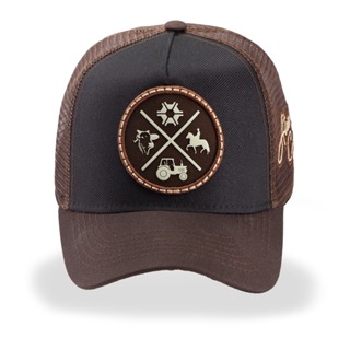 Boné Trucker Telinha Agro Premium Clássico em Oferta na Shopee