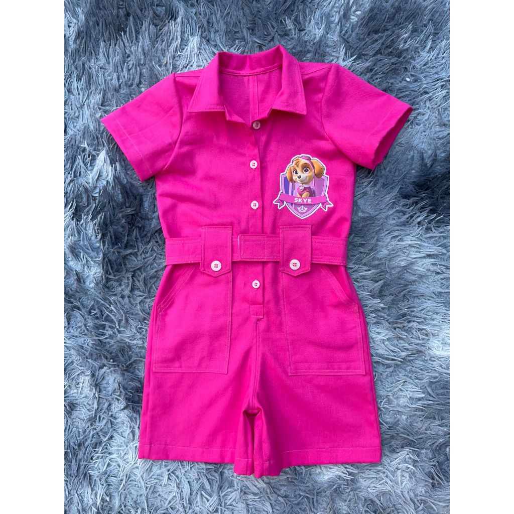 Macacão ou Vestido Skye Patrulha Canina