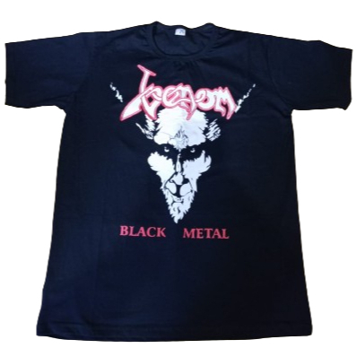 Camiseta  Banda de Metal Venom - Black Metal 100% Algodão unissex #metal