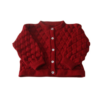 casaco blusa para bebê em tricô em Oferta na Shopee