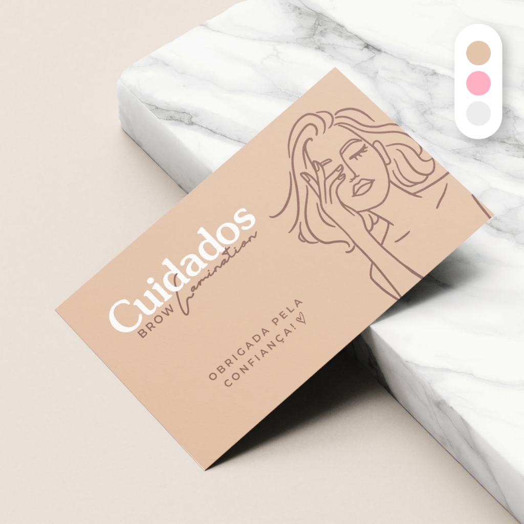 Kit brow lamination cartão de cuidados sobrancelhas em Oferta na Shopee