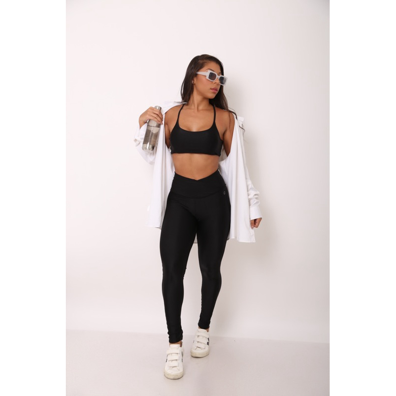Calça Legging Fuso Cirre Power Tóquio