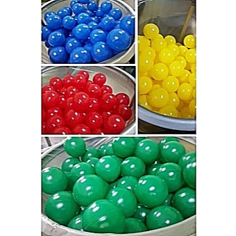 50 Unidades de Bolinhas P/ Piscina - Alegria e Diversão Coloridas — imagem 2 de 2
