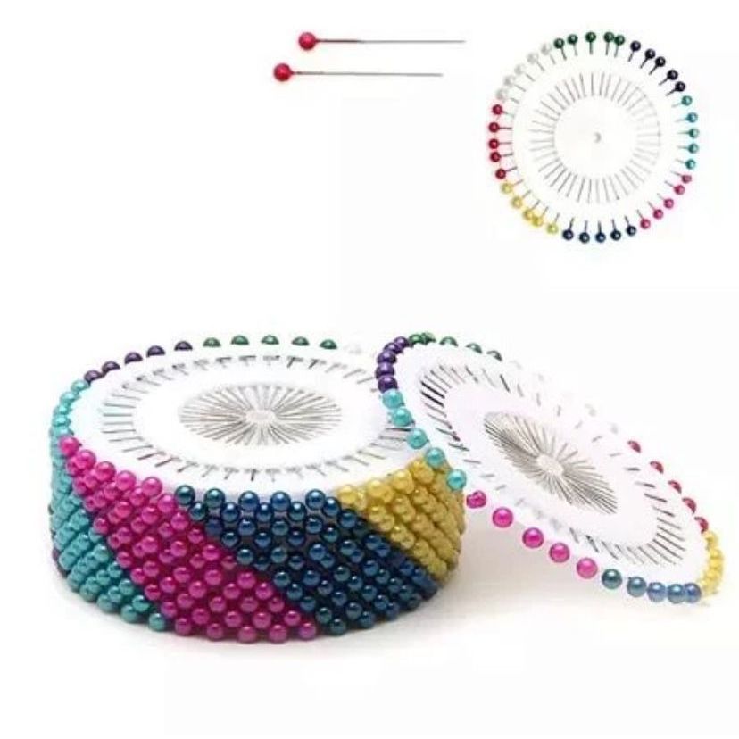200 Alfinetes Coloridos em Disco - Promoção em Oferta na Shopee