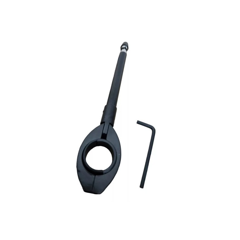 Antena Corta Pipa Anteninha 6 Estágios, Guidão De Moto
