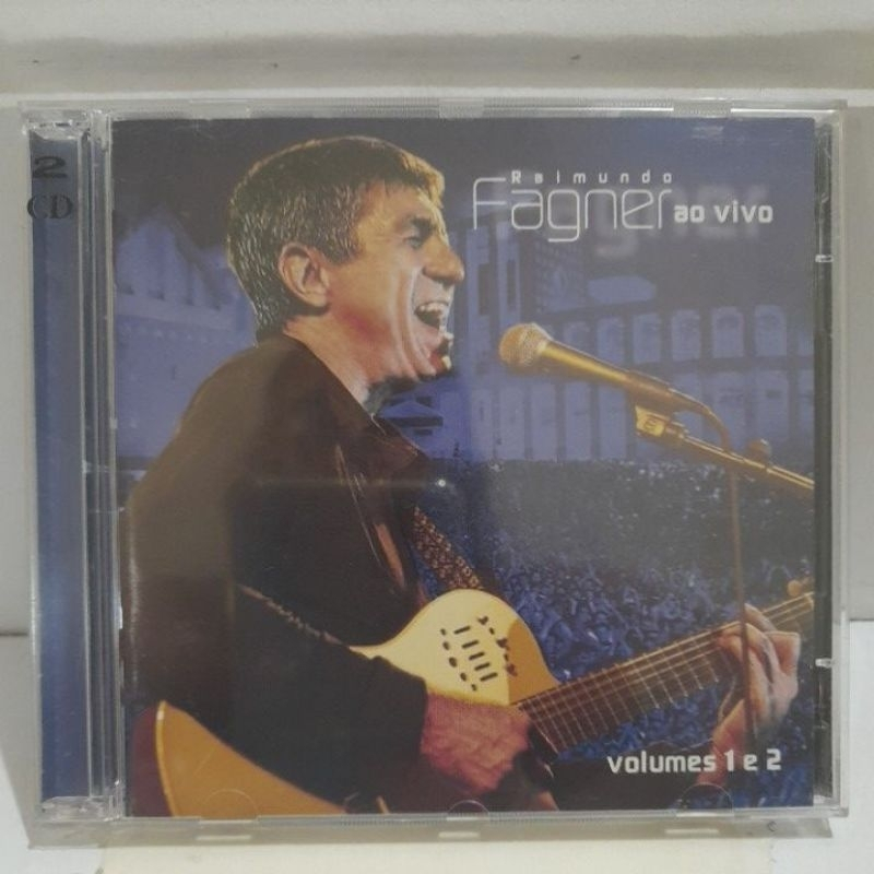 Cd Raimundo Fagner Ao Vivo Volume 1 e 2, Cd Duplo