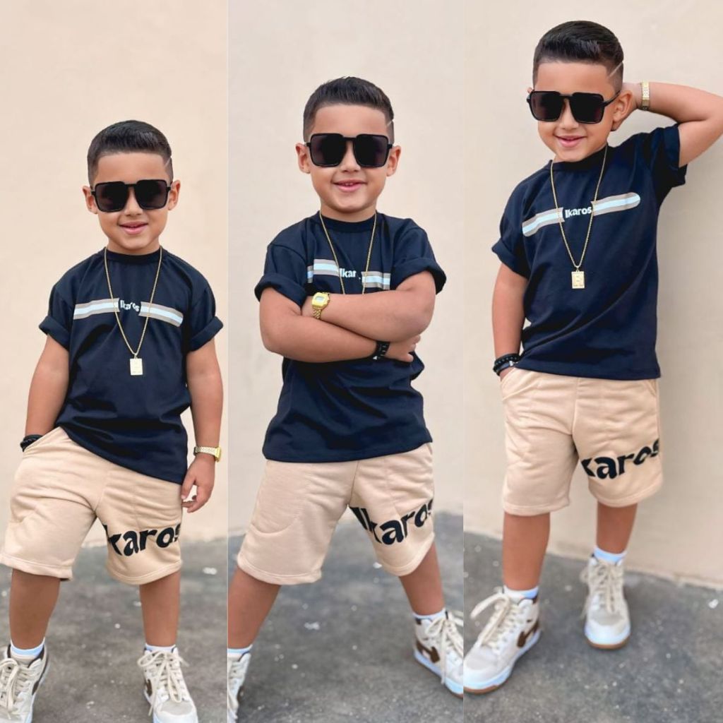 Roupa de menino verão casual moda blogueiro estiloso