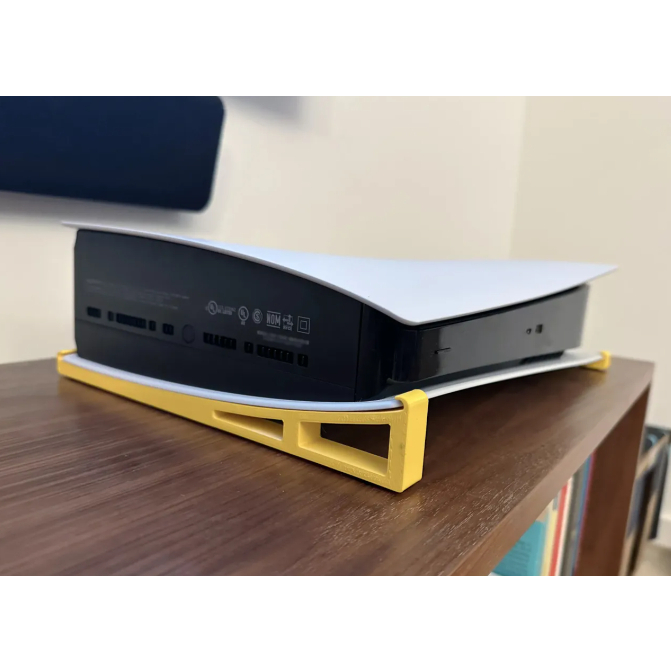 Suporte Horizontal Console Playstation5 Fat Mídia Digital
