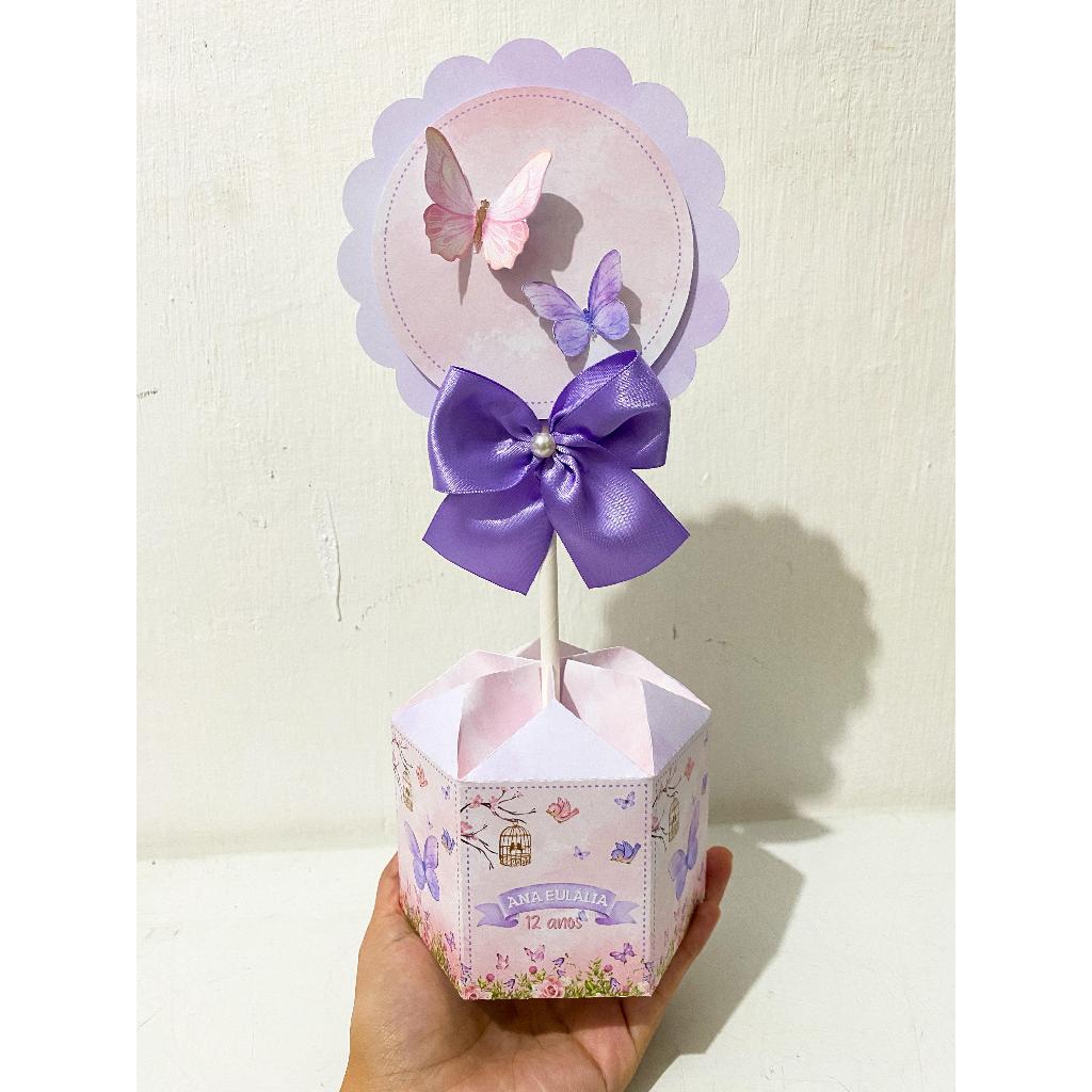 ENVIO RÁPIDO Centro de mesa Jardim encantado | Cachepô | Arranjo de mesa | Lembrancinhas | Festa infantil