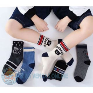 Kit 24 Pares Meias Infantil MASCULINA com algodão em Oferta na Shopee
